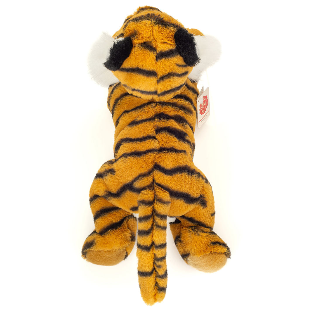 Teddy Hermann Plush, Lying Tiger - 33 cm