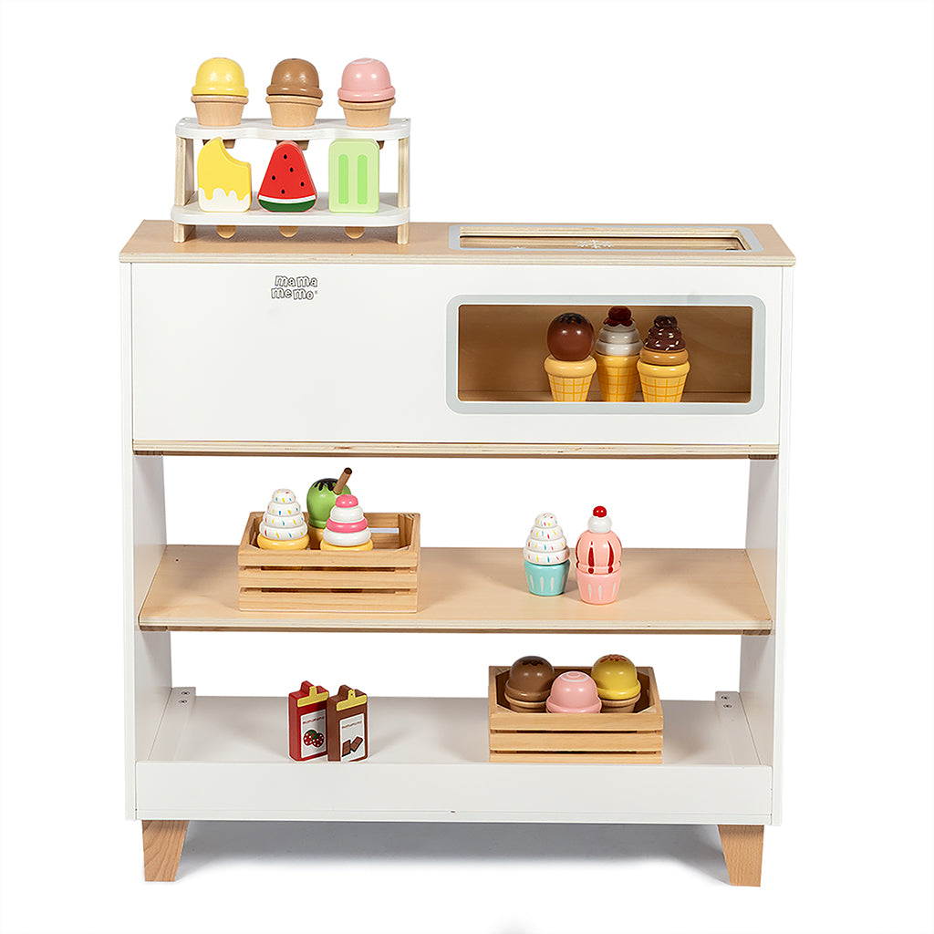 Mamamemo isbutik med fryser (uden legemad)