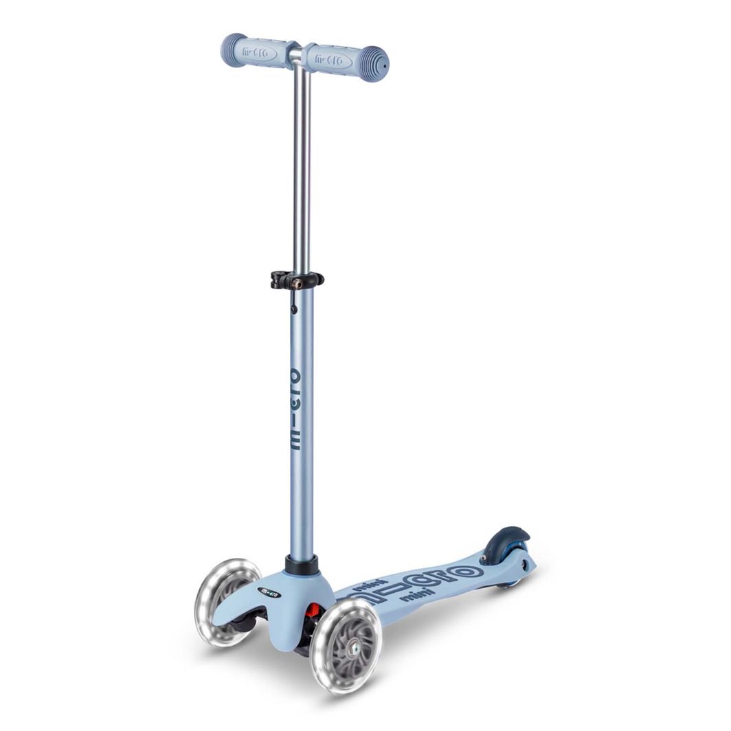 Micro Scooter, Mini Deluxe LED, Rock & Go - Ocean Slate