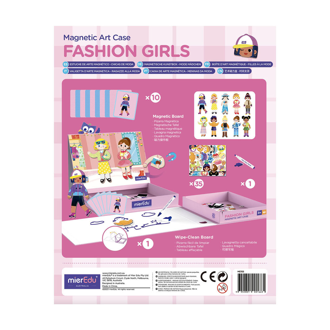 mierEdu Magnetic Play Set – Dress-Up