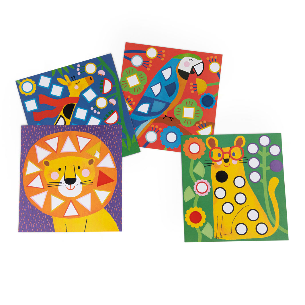 Moulin Roty - Stickers 300 pcs - Geometry - Les Toupitis