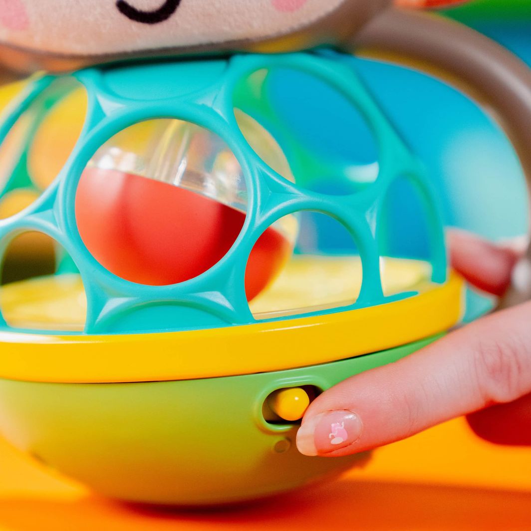 Bright Starts Baby Toy, Grab and Shake - Monkey Oball