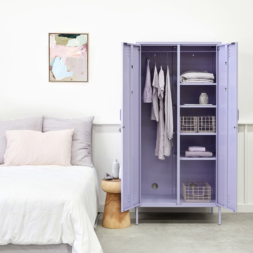 Mustard Made The Twinny cabinet, Lilac