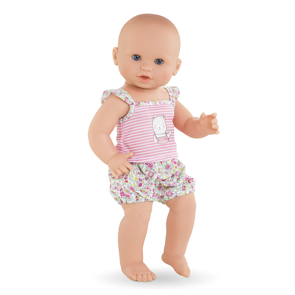 Corolle Baby Doll Mon Grand 36 cm, Emma - Bath Doll That Drinks and Wets