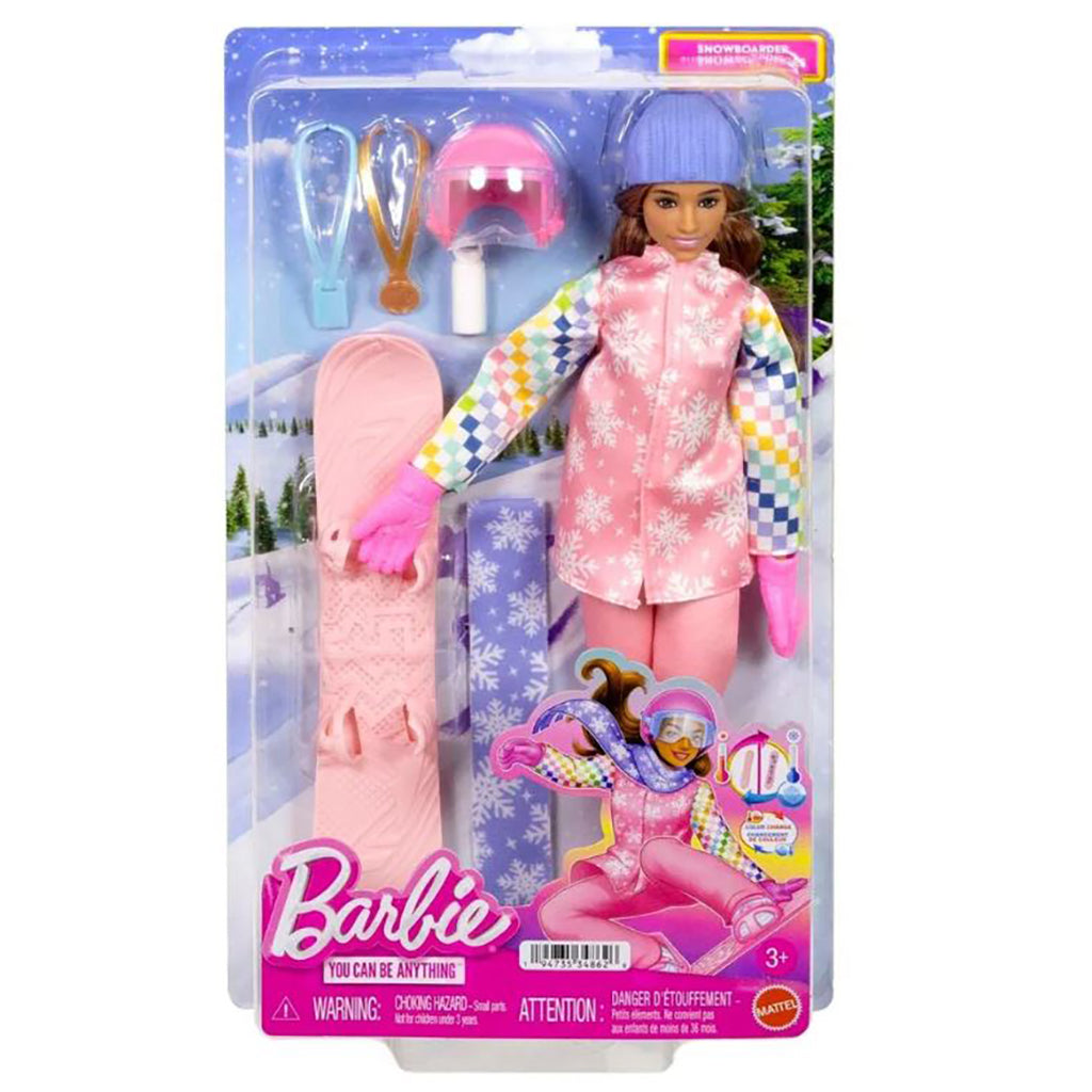 Barbie Career Deluxe Snowboarder