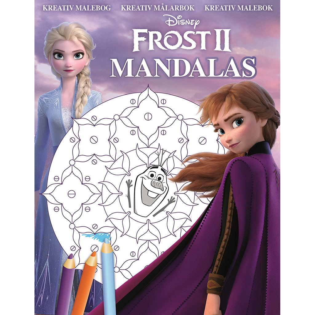 Mandalas Disney Frozen 2 Colouring Book