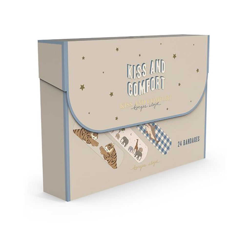 Konges Sløjd plaster, Kiss and comfort - Blue mix