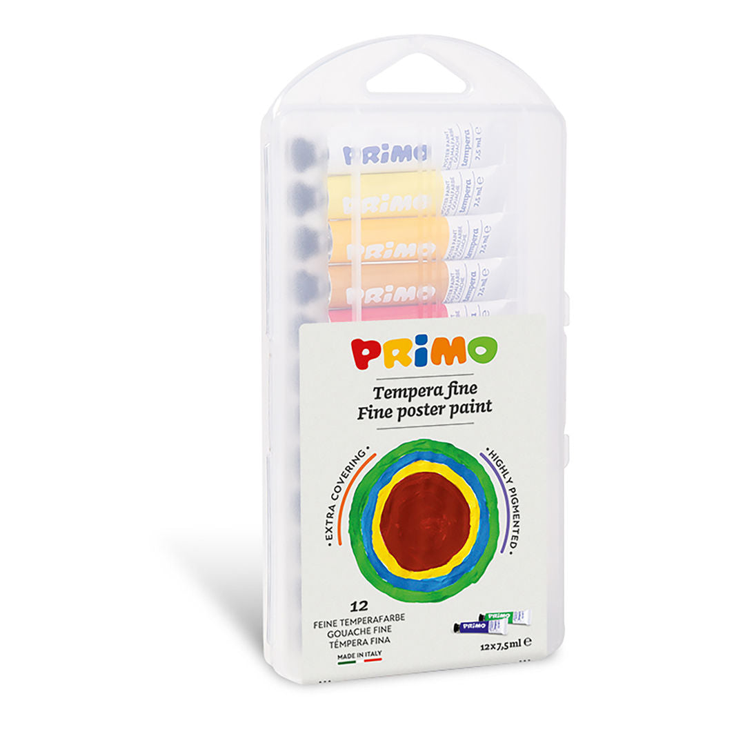 Primo Poster Paint 12 Tubes - Small