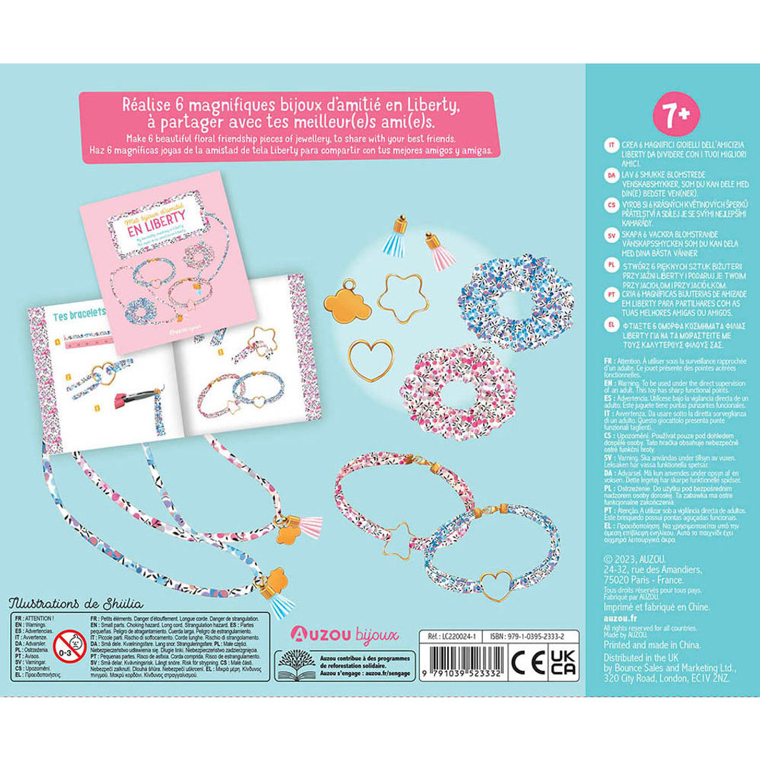 Auzou DIY Jewelry Kit, Jewellery Factory - Friendship Bracelets