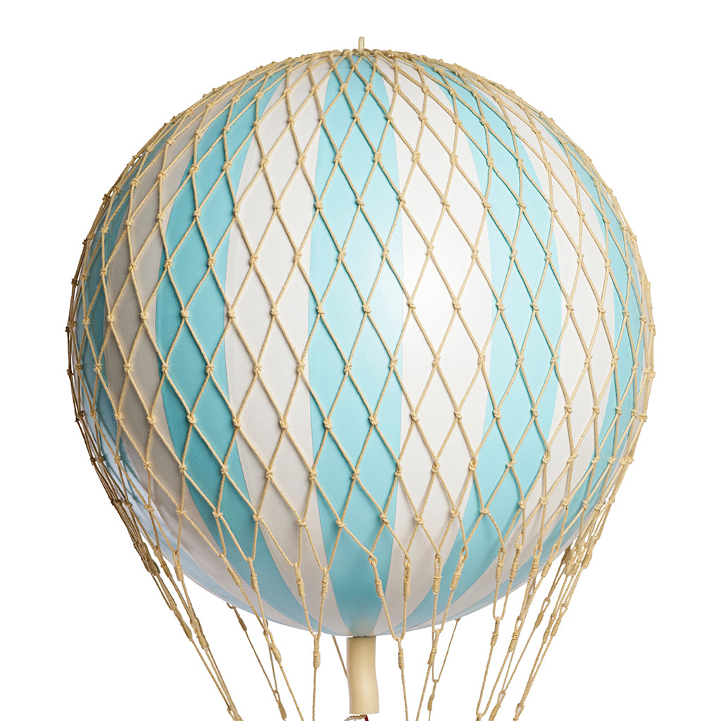 Hot Air Balloon, Royal Aero, Light Blue - 32 cm