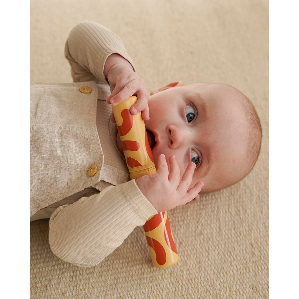 Modu Baby Motor Skills Set, Sand Grey/ Honey Yellow