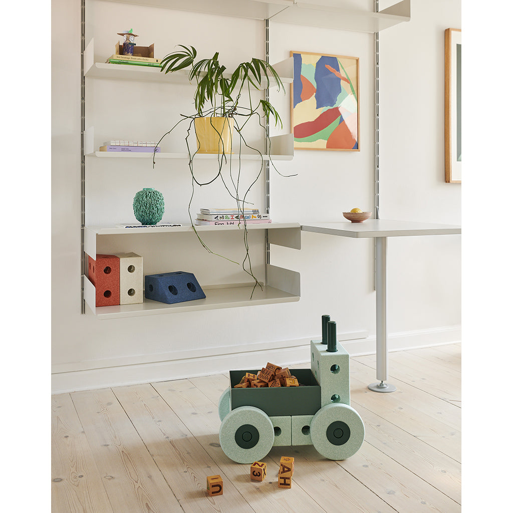 Modu 3-in-1 Walker, Foam Activity Toy - Ocean Mint/Forest Green