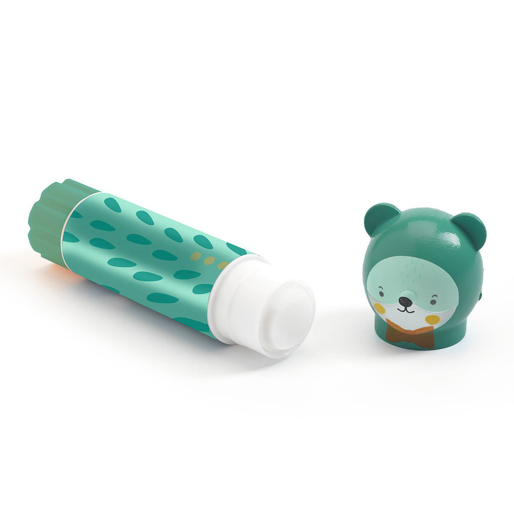 Djeco Lovely Paper, Glue Stick with Animal Motif - Assorted Model