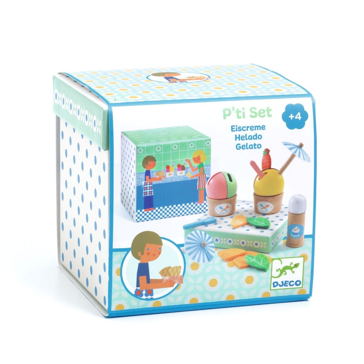 Djeco P’ti set, play food - Ice Cream