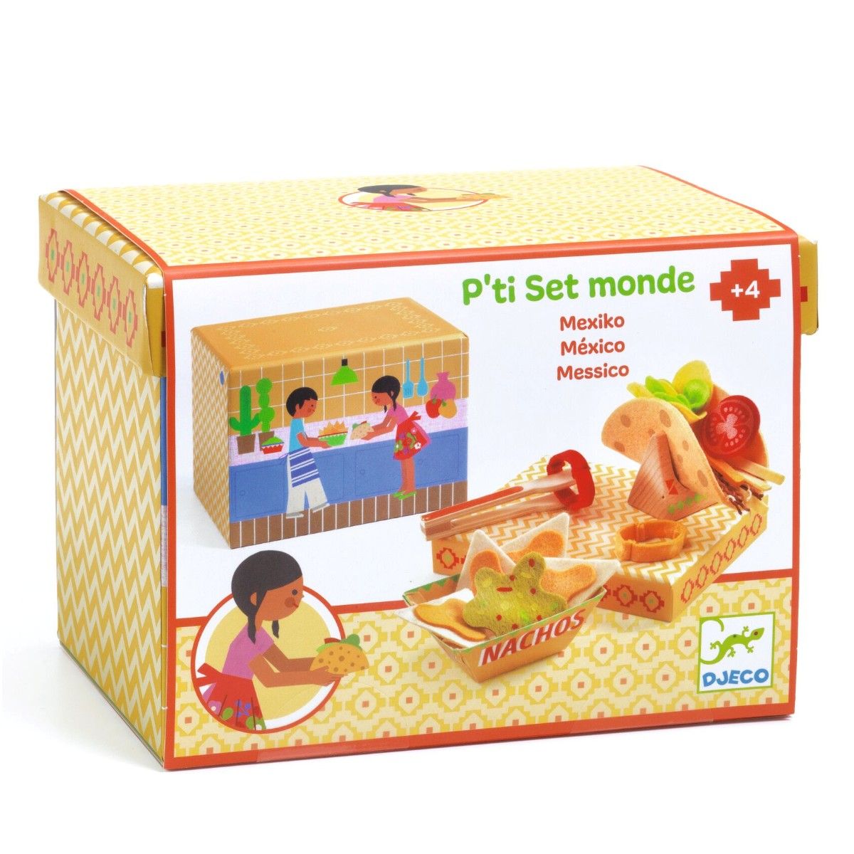Djeco P’ti set, play food - Mexico