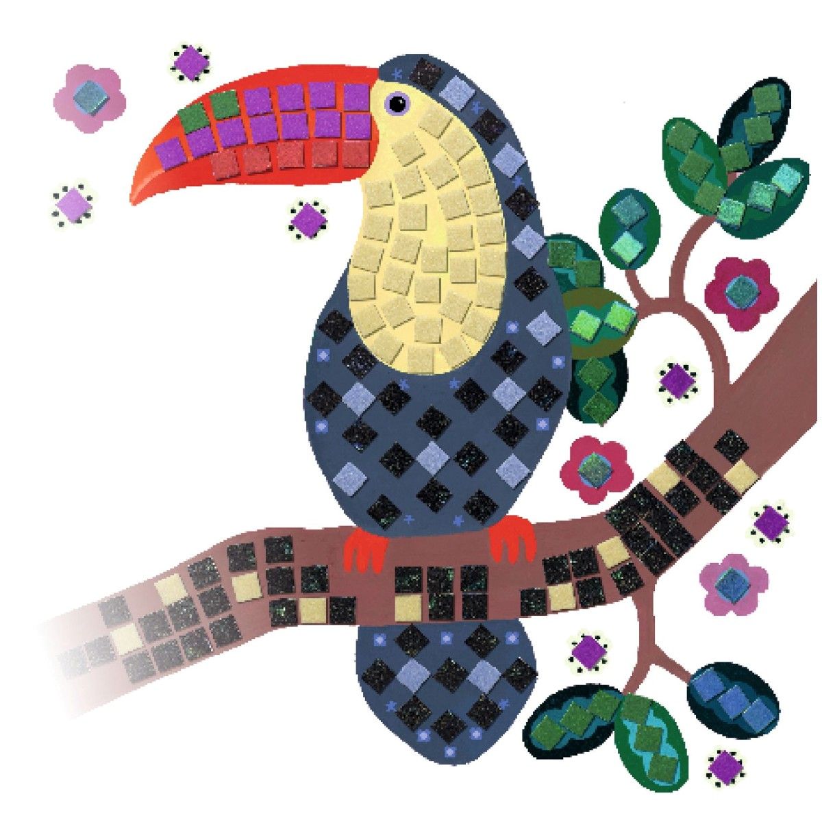 Djeco Mosaic, Birds of the Jungle