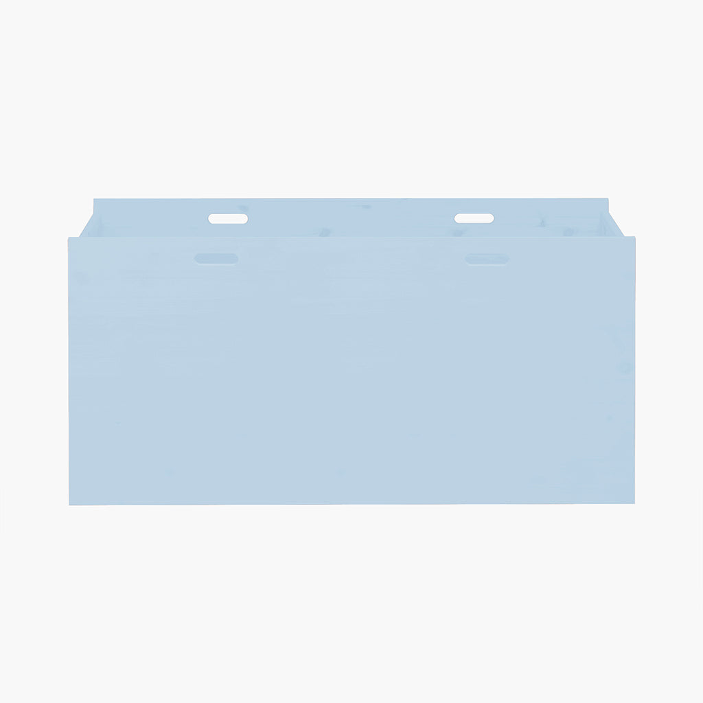 By Aulum Dana Large Storage Box with Wheels, Multiple Sizes – Himalayan Blue