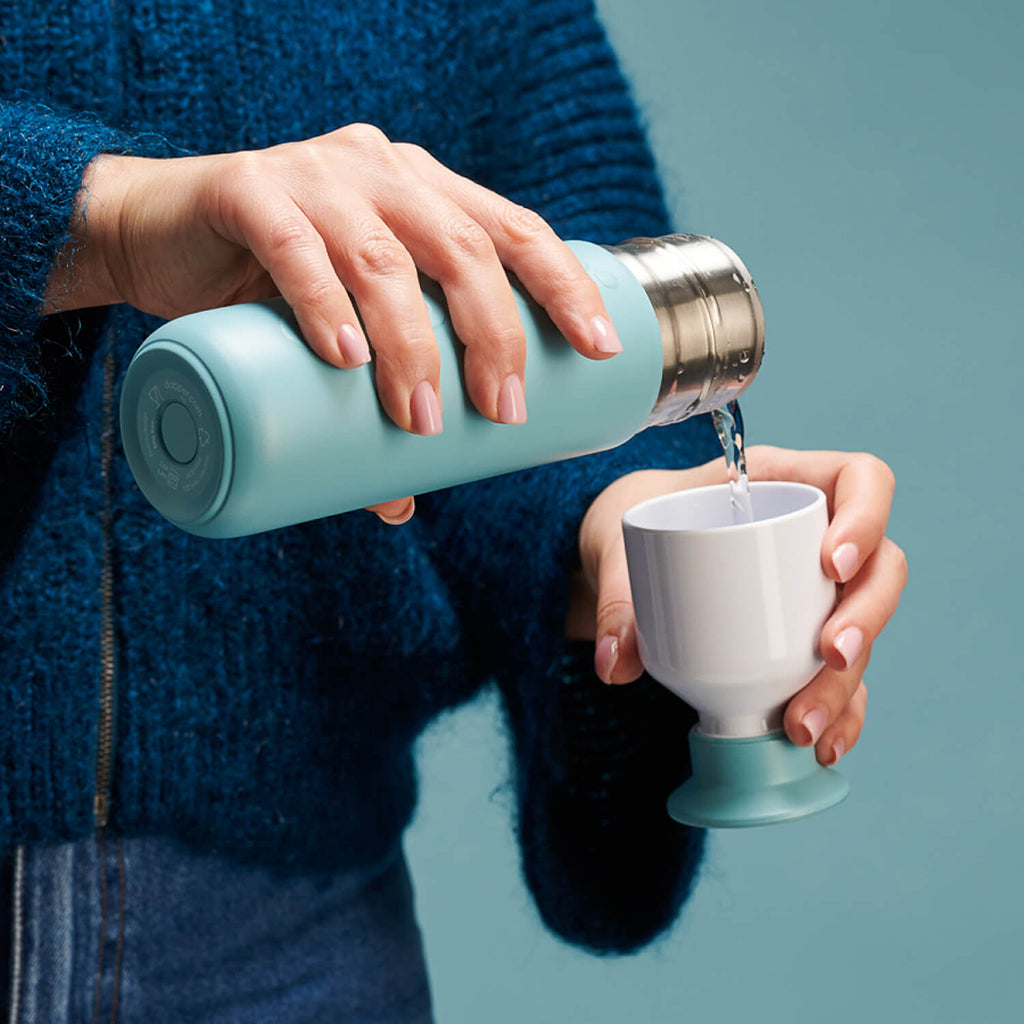 Dopper Insulated Thermo Bottle, 580 ml - Bottlenose Blue