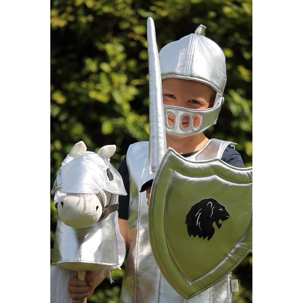 By Astrup Dress-Up – Knight’s Armor, Silver Vest – For Children Aged 3 and Up