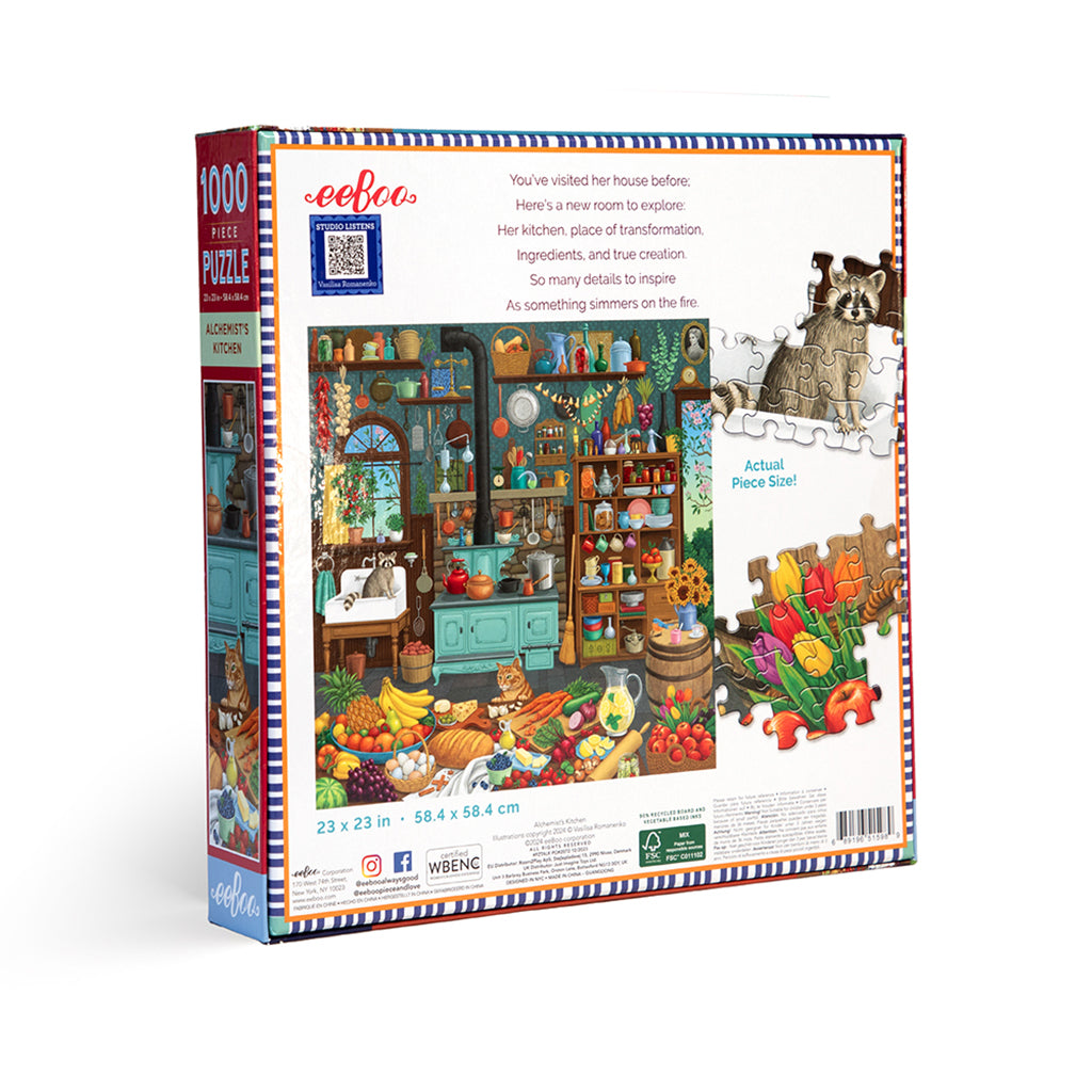 eeBoo Puzzle 1000 Pieces, Alchemist&