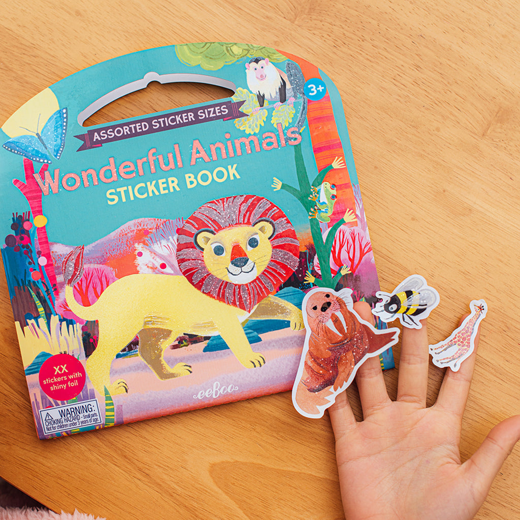eeBoo Sticker Book, Lovely Animals
