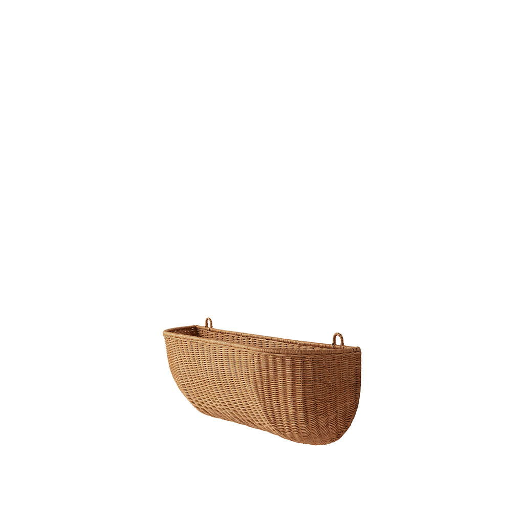 ferm Living Braided Basket, Natural - 75 x 14 cm