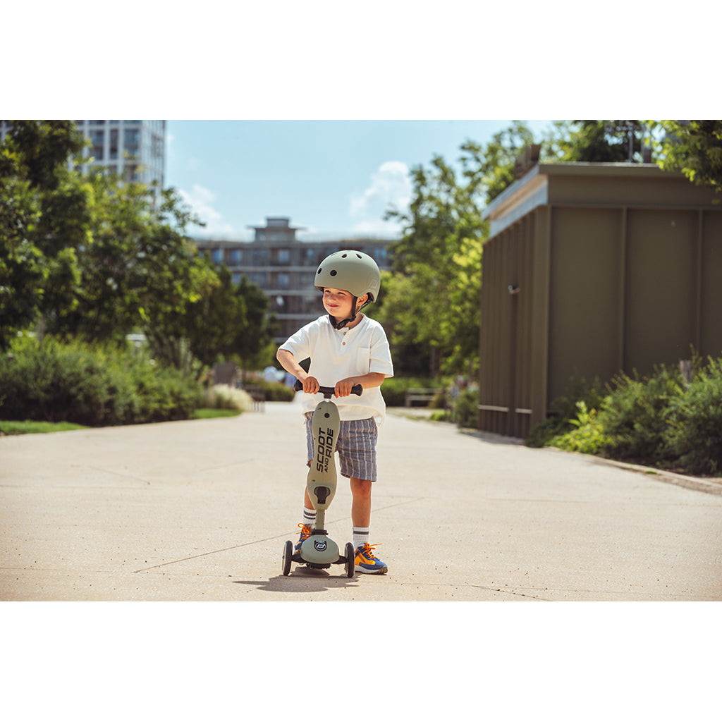 Scoot and Ride Highway Kick 1, Scooter - Olive
