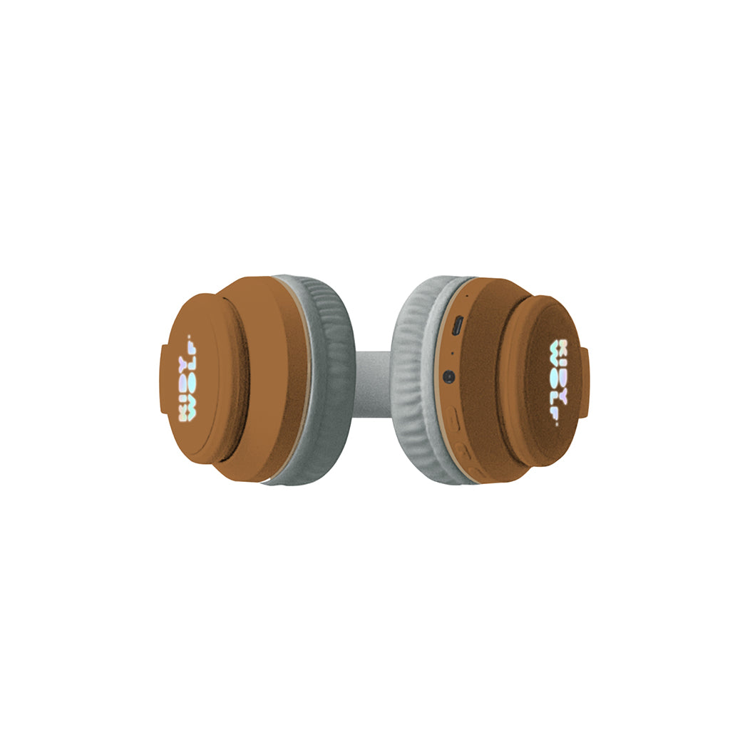 Kidyears – Bluetooth Headphones with Magnetic Animal Ears – Lion