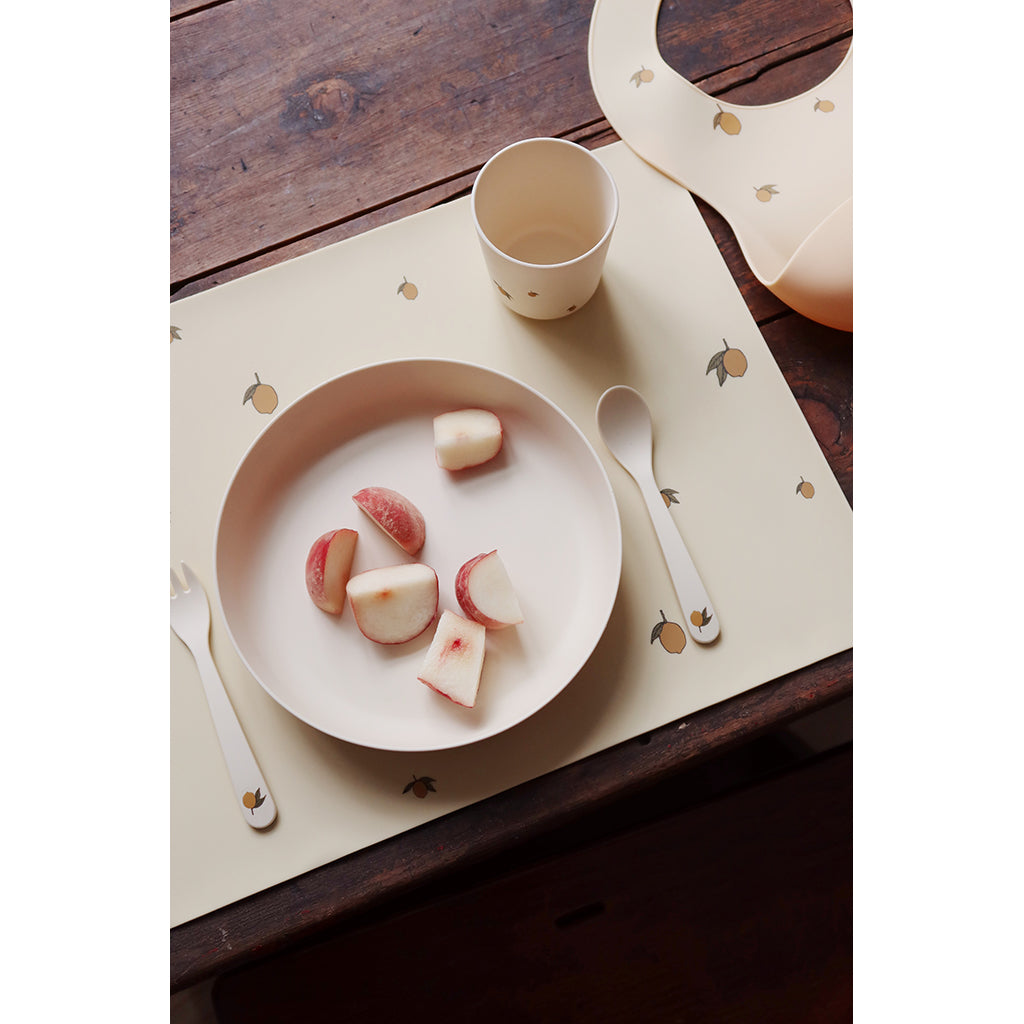 Konges Sløjd Dinner set, 5 dele - Lemon