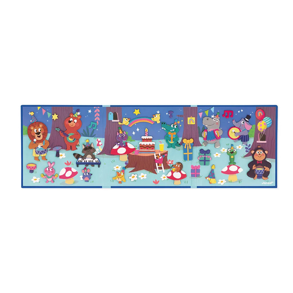 Janod Magnetic Playset, The Animal Party
