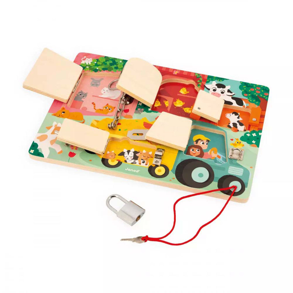Janod Lock Board, Farmyard