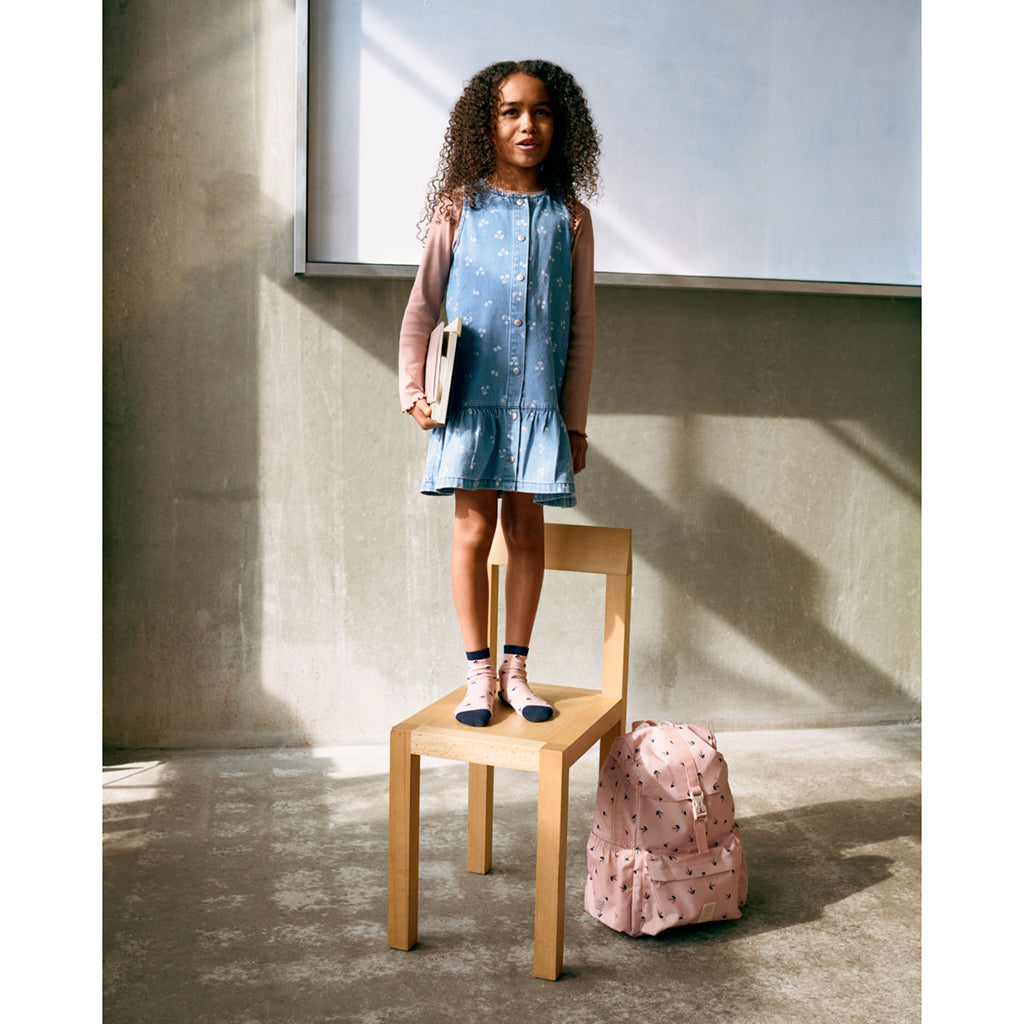 Liewood Johnny School Backpack, Cherry Heart / Rosey
