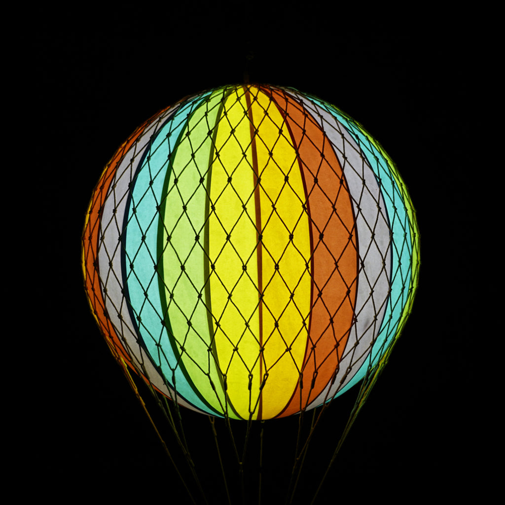 LED Balloon, Jules Verne Rainbow - 42 cm
