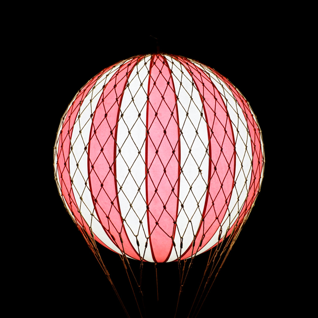 LED Balloon, Travel Light True Red - 18 cm