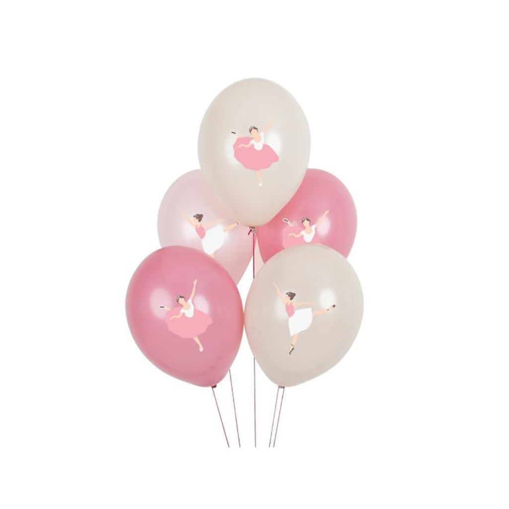 My Little Day balloner, Printet balloner, 5 stk. Ballerina