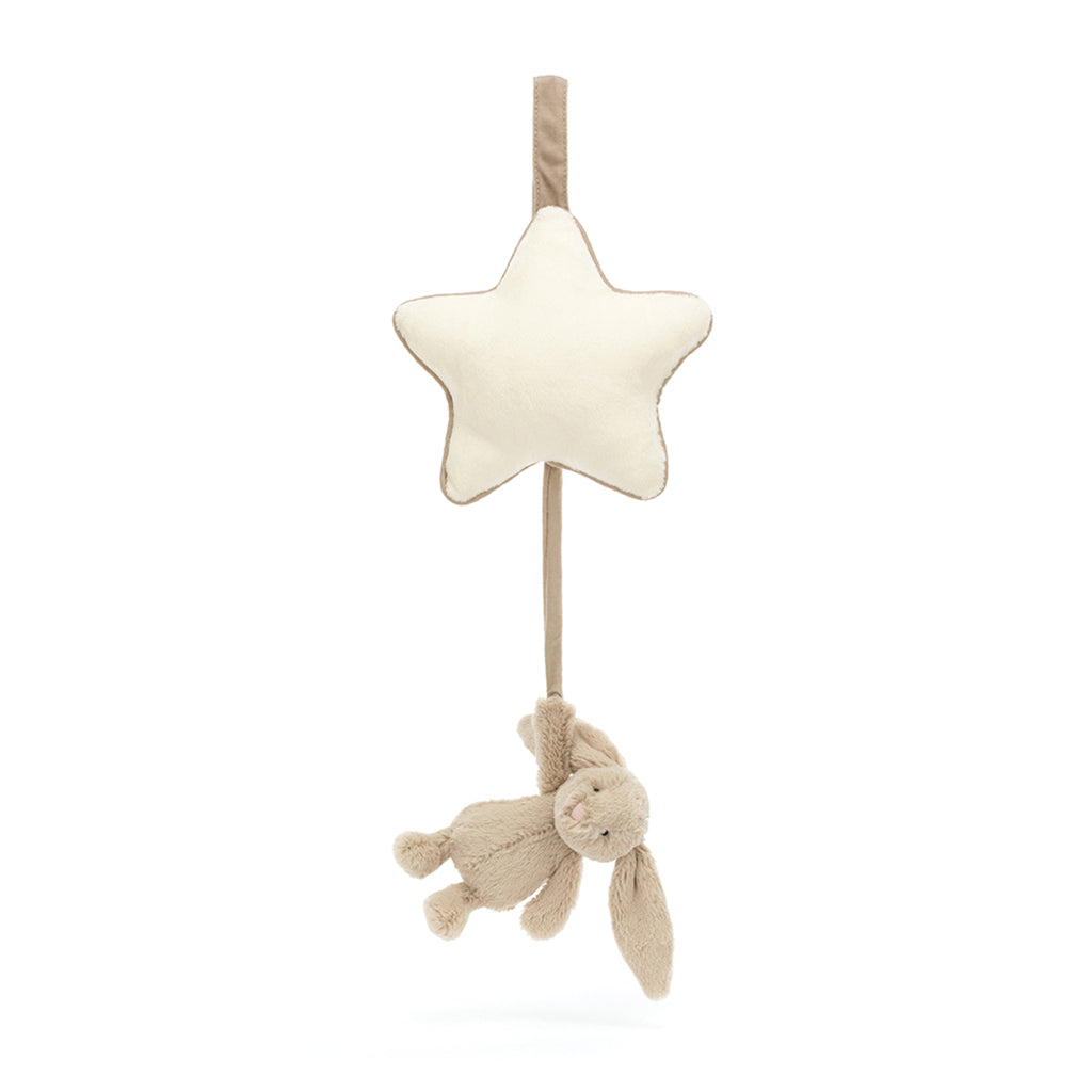 Baby Jellycat spilledåse, Bashful kanin - Beige