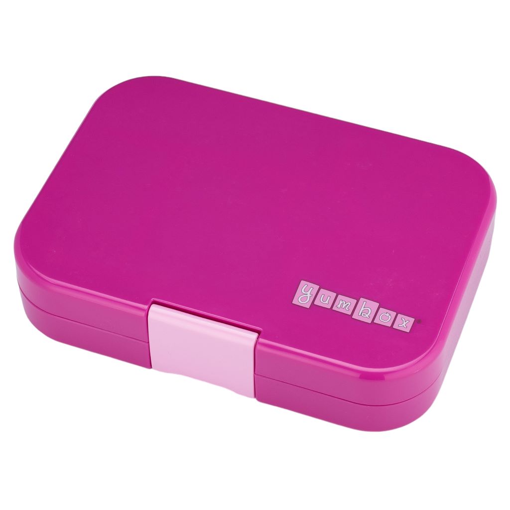 Yumbox Lunchbox with 6 Compartments, Original - Malibu Purple / Mermaid Tray