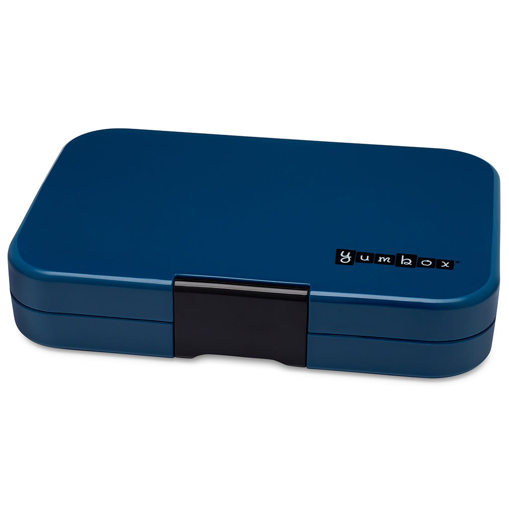 Yumbox XL Lunchbox with 4 Compartments, Tapas - Monte Carlo Blue/Shark