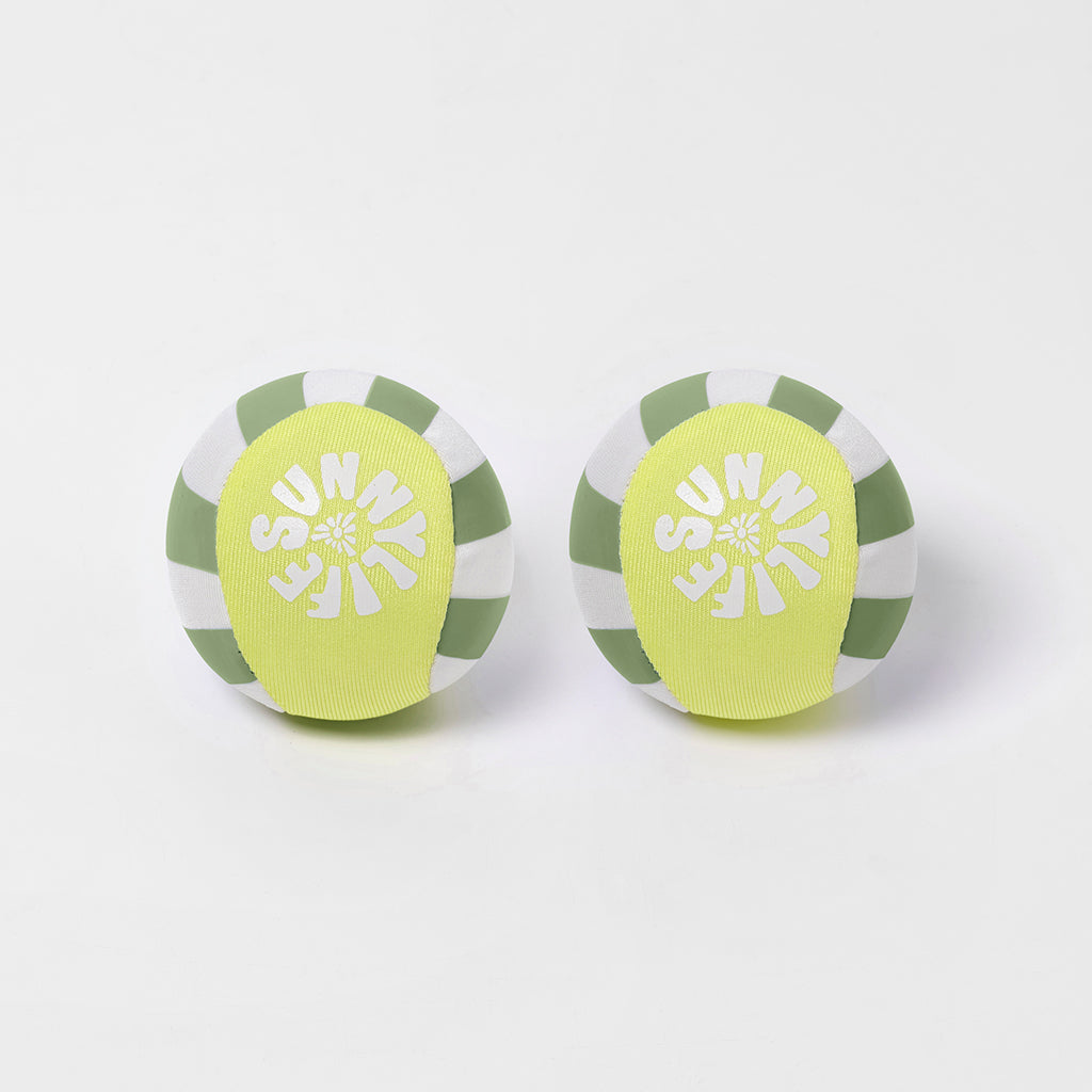 Sunnylife Neoprene Balls, Set of 2 - Skim Ball Set Tides Out Citrus