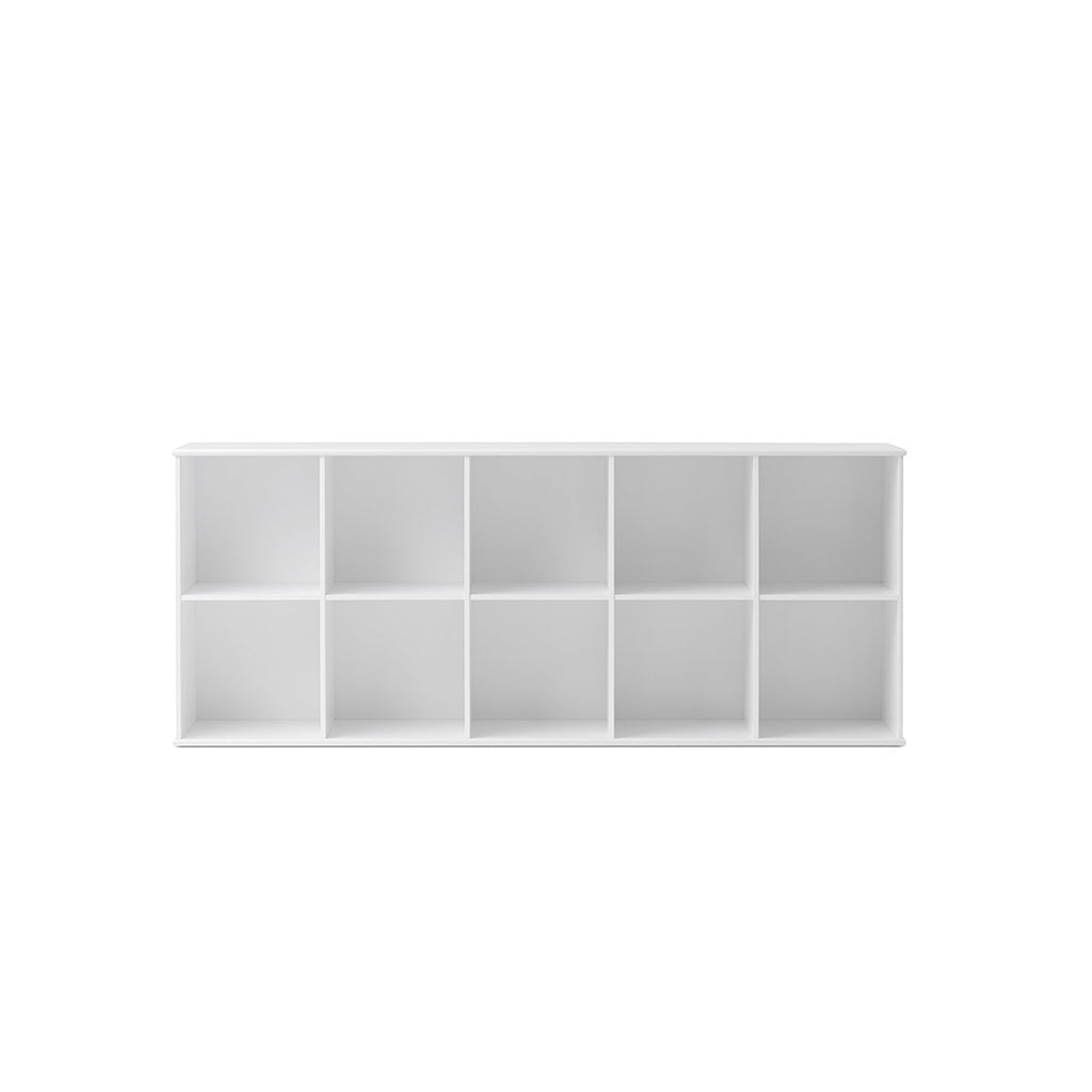 Oliver Furniture Wood reol, 5x2 rum - med eller uden vandret sokkel