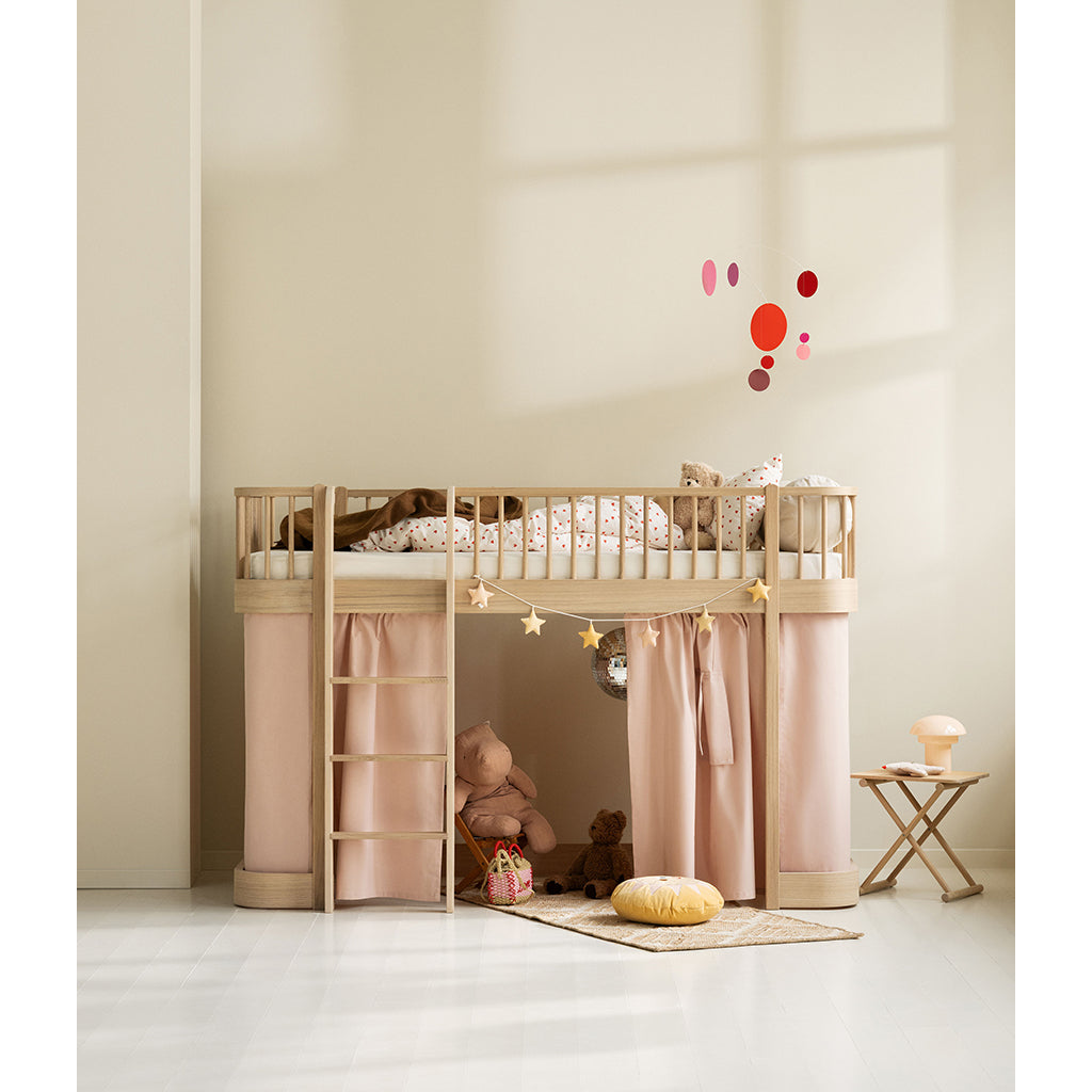 Oliver Furniture, Wood Original, Half-High Bed - Oak