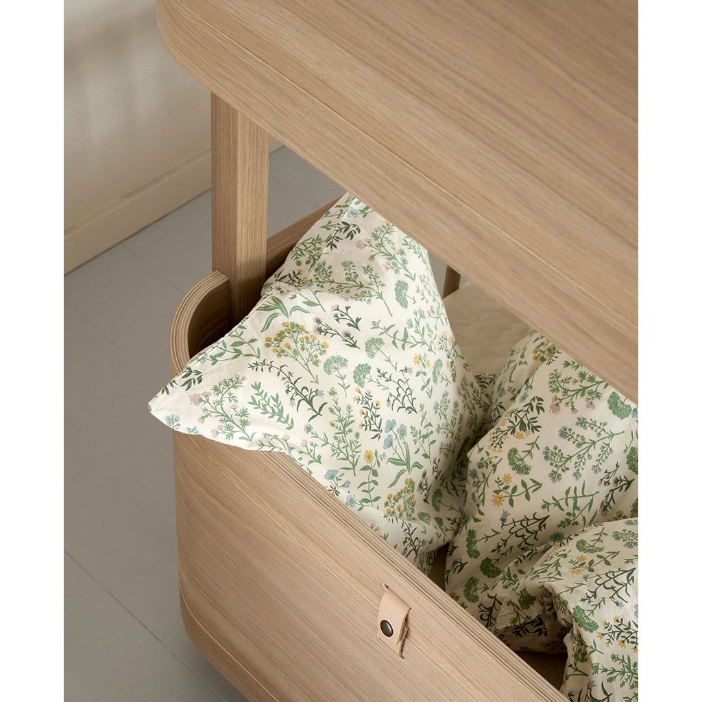 Oliver Furniture, Wood Mini+ Half-High Bed - Oak