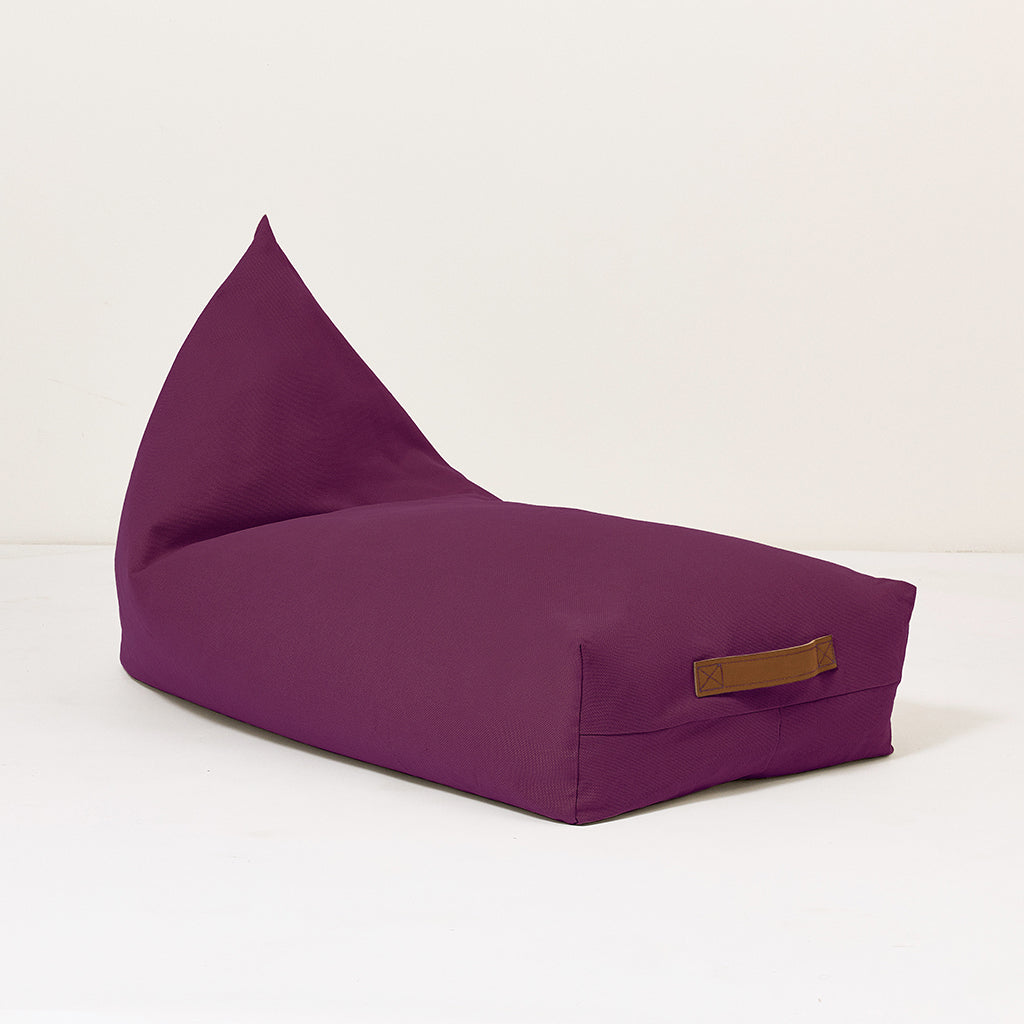 Nobodinoz Beanbag Chair, Oasis - Prune