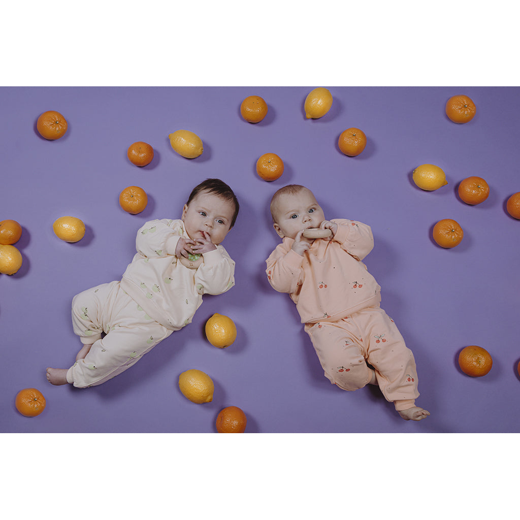 Petit Boum Baby Toy, Sensory Donut Rattle - Watermelons