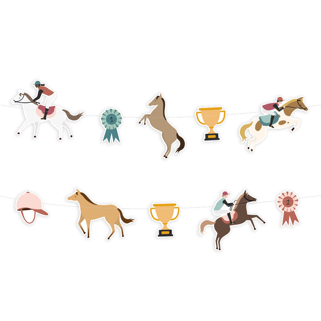 My Little Day Paper Garland, 3 m – Horse