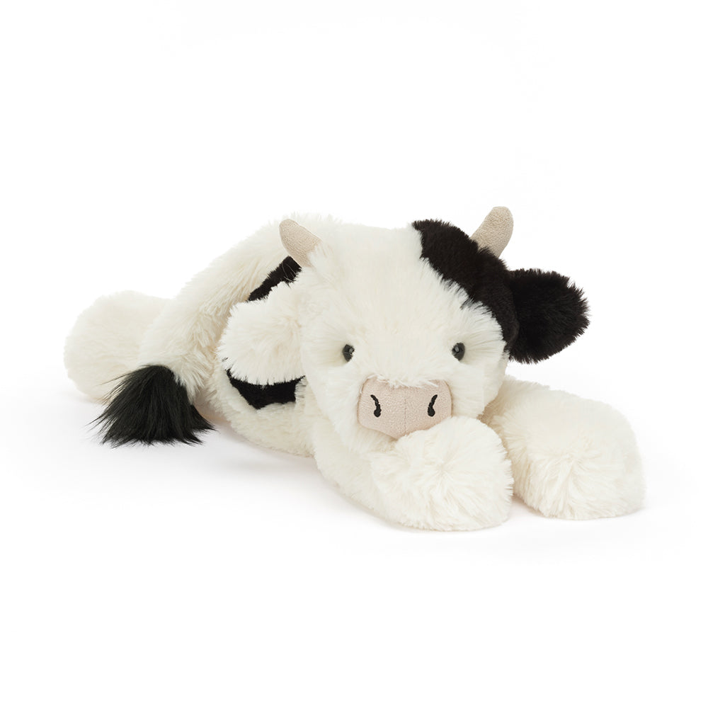 Jellycat bamse, Smudge Cow - 24 cm