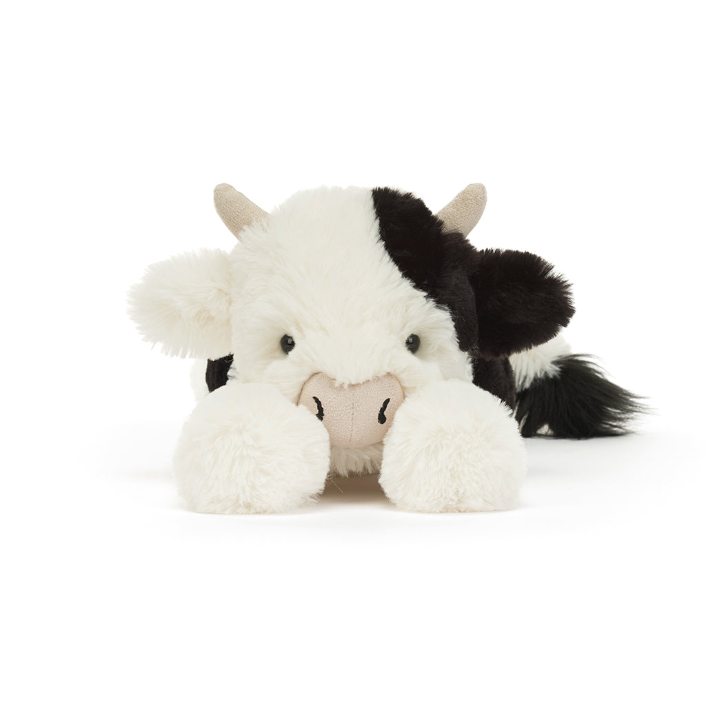 Jellycat bamse, Smudge Cow - 24 cm
