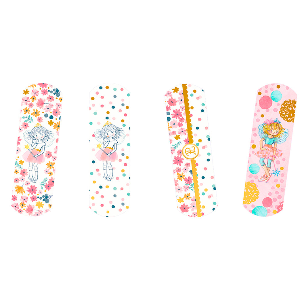 Prinsesse Lillefe plaster with glitter
