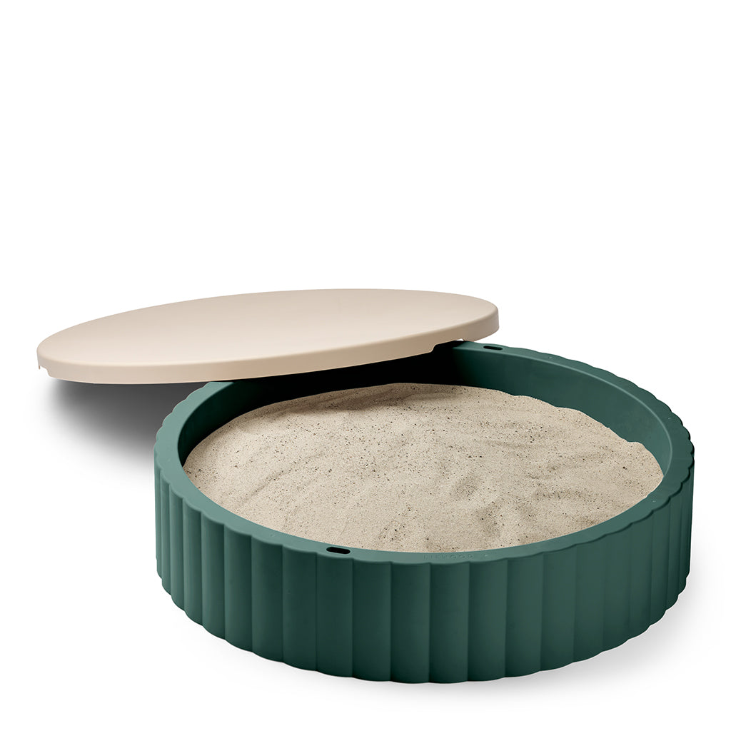 Liewood Saul sandkasse, Ø: 80 cm - Garden green/ Sandy