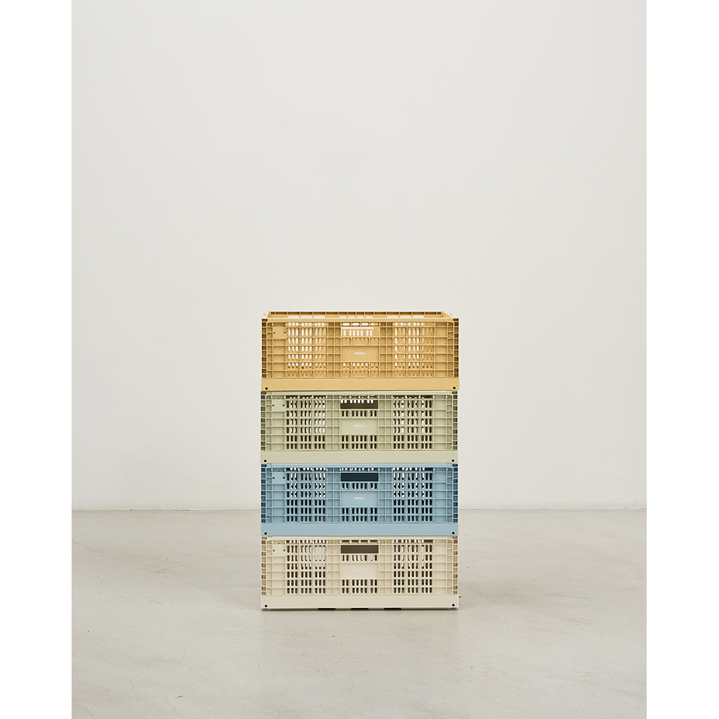 Modu Storage Box, Extra Large Foldable/Stackable Box - Honey Yellow